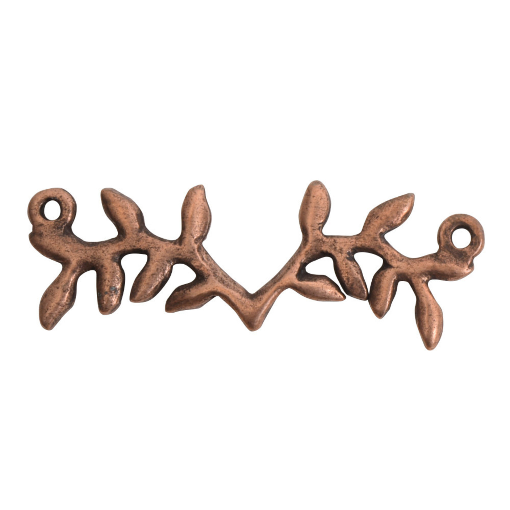 Nunn Design Fern Connector Bar Copper Plated (Discontinued )