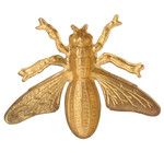 Nunn Design Nunn Design Gold Plated Honeybee Brass Stamping