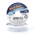 Softflex Softflex Fine White Beading Wire - 10'