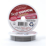 Softflex SoftTouch Very Fine Diameter Gray Beading Wire - 30'