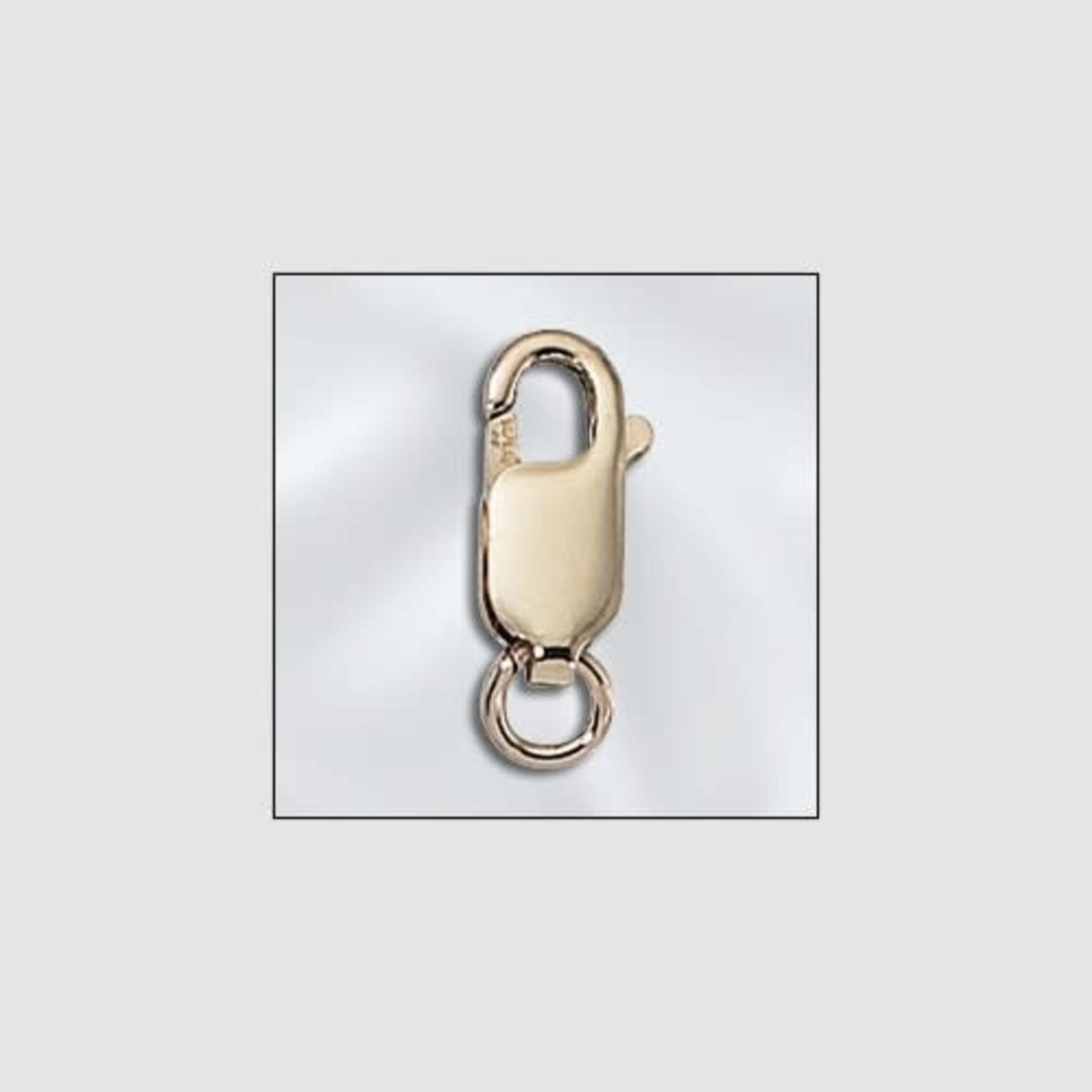 Gold Filled Lobster Clasp 14x5mm w/Ring - Each