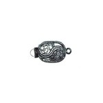 Gun Metal Plated Box Clasp 17x10mm Nickel-Free