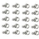 Stainless Steel Lobster Clasp  9x5mm Nickel-Free - 20 pieces