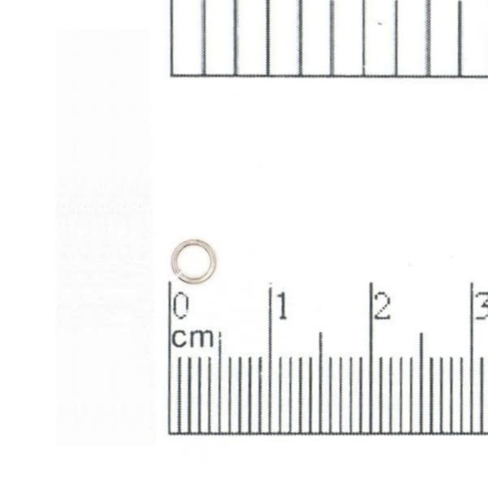 Rose Gold Plated  4mm 21ga Jump Ring - 100 pieces