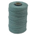 Irish Waxed Linen Turquoise 4ply - 13.5ft