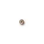 Tierracast Brass Oxide Plated 3mm Heishi Disk Spacer Bead - 50 pieces