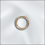 Gold FIlled 6mm Closed Jump Ring - 10 Pieces