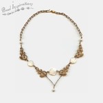 White Rose Necklace Kit