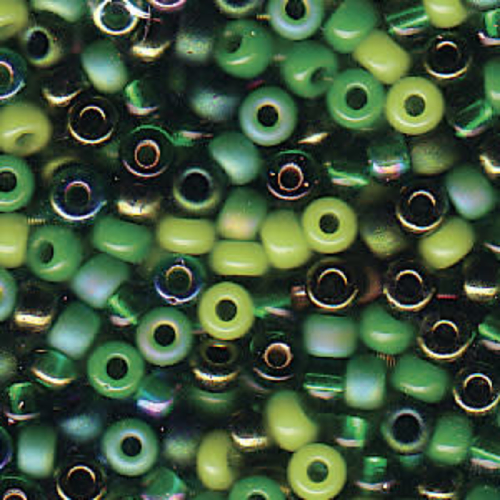 Miyuki Miyuki 8/0 Evergreen Mix Seed Beads - 22gm tube