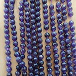 Amethyst 8mm Faceted Bead