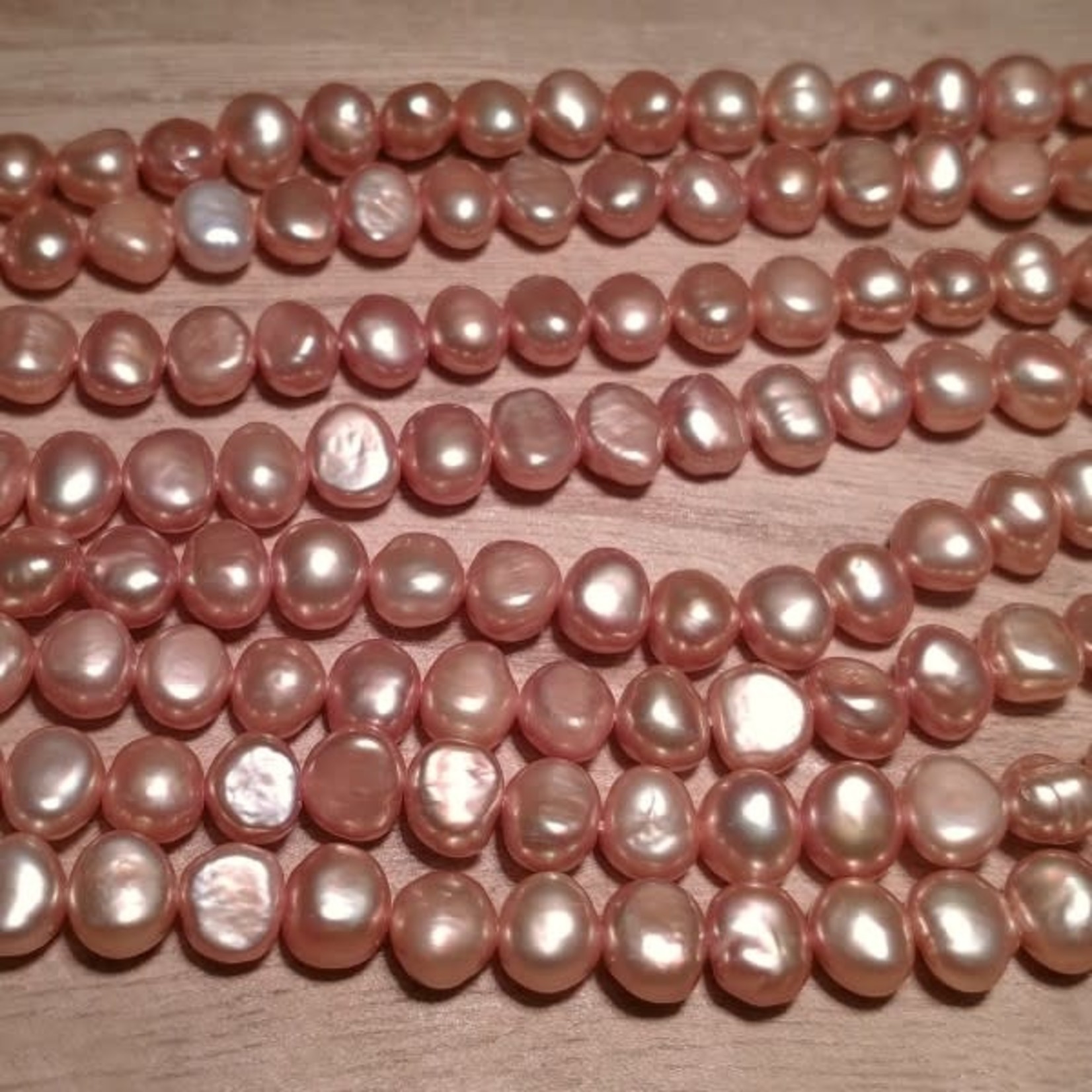 Freshwater Pearl strand -  Potato Gold