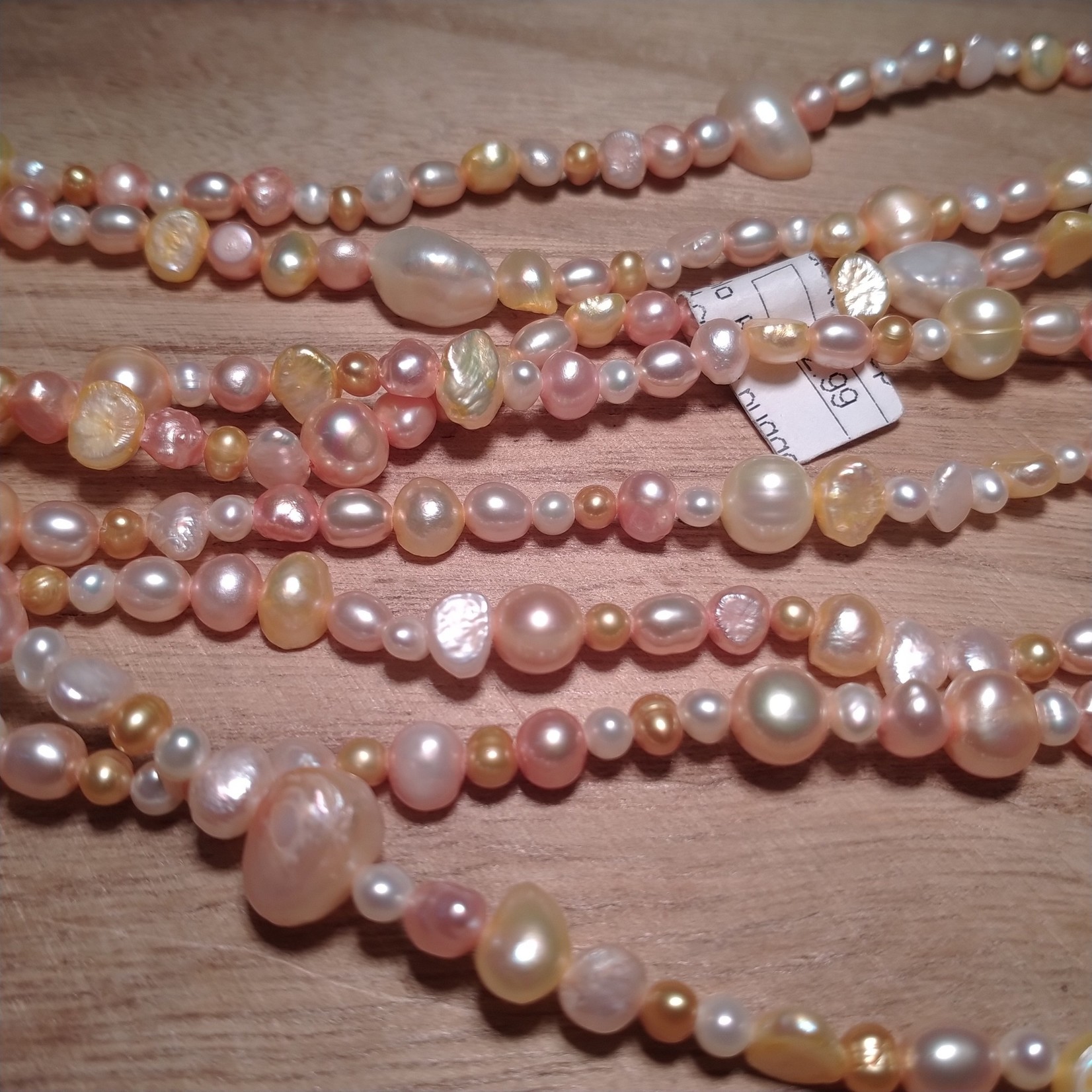 Freshwater Pearl strand -  Nugget Mixed Colors