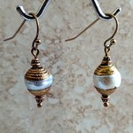 Tibetan Capped Earrings