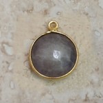 Sapphire Bezeled Pendant