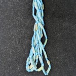 Ancient Glass Bead Strand - Turquoise Opaque
