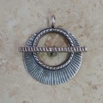 Thai Silver Toggle Clasp Set 25mm Collar