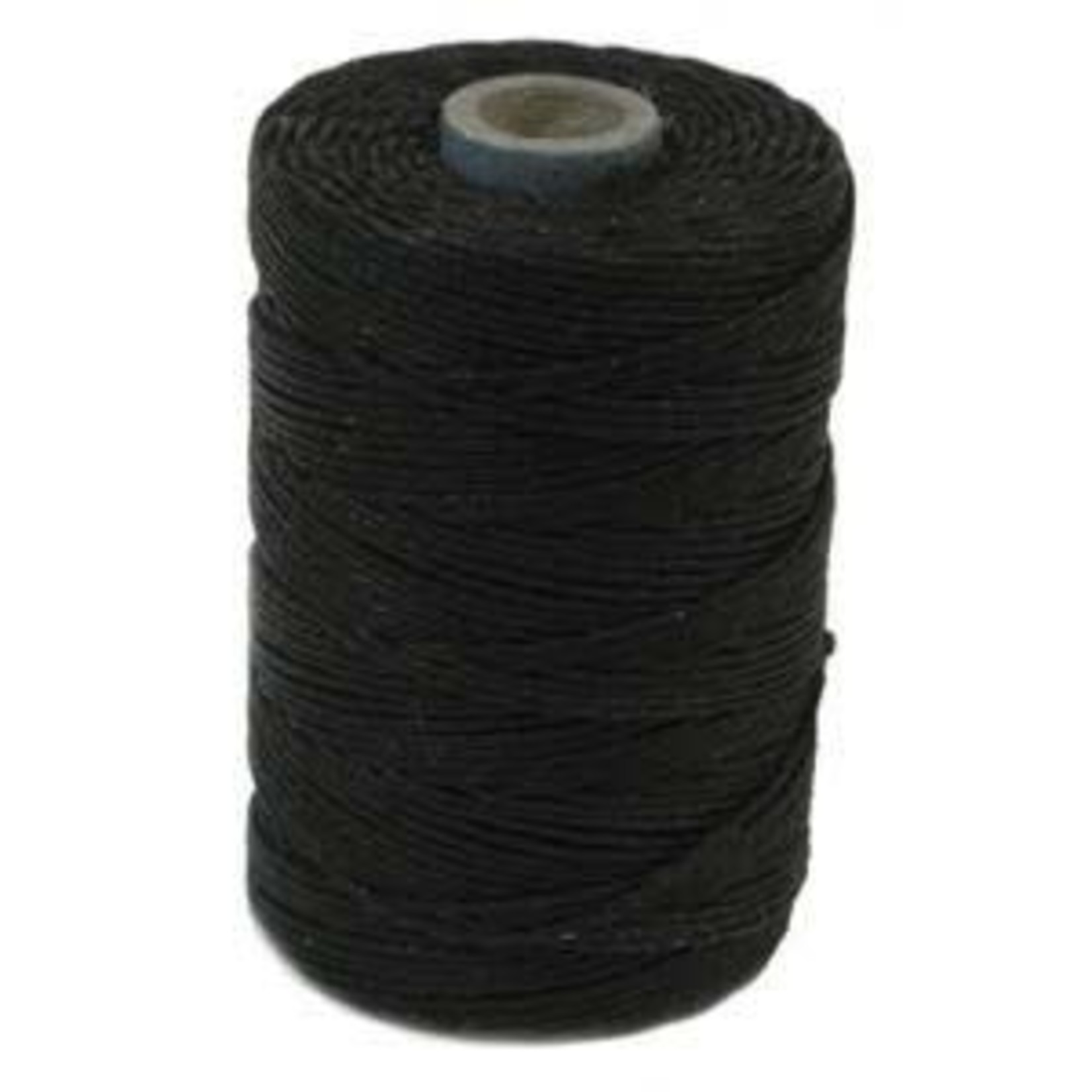 Irish Waxed Linen Black 4ply - 13.5ft