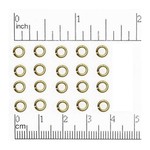 Gold Plated  4mm Jump Ring Nickel-Free - 20 pieces