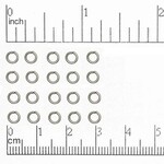 Antique Silver Plated  4mm Jump Ring - 20 pieces