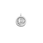 Chinese Harmony Pewter Charm