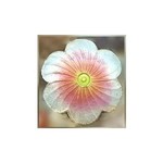 Cloisonne Open Flower Bead - Light Pink