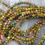 Aquaterra Jasper Multi-color  8mm Bead Strand