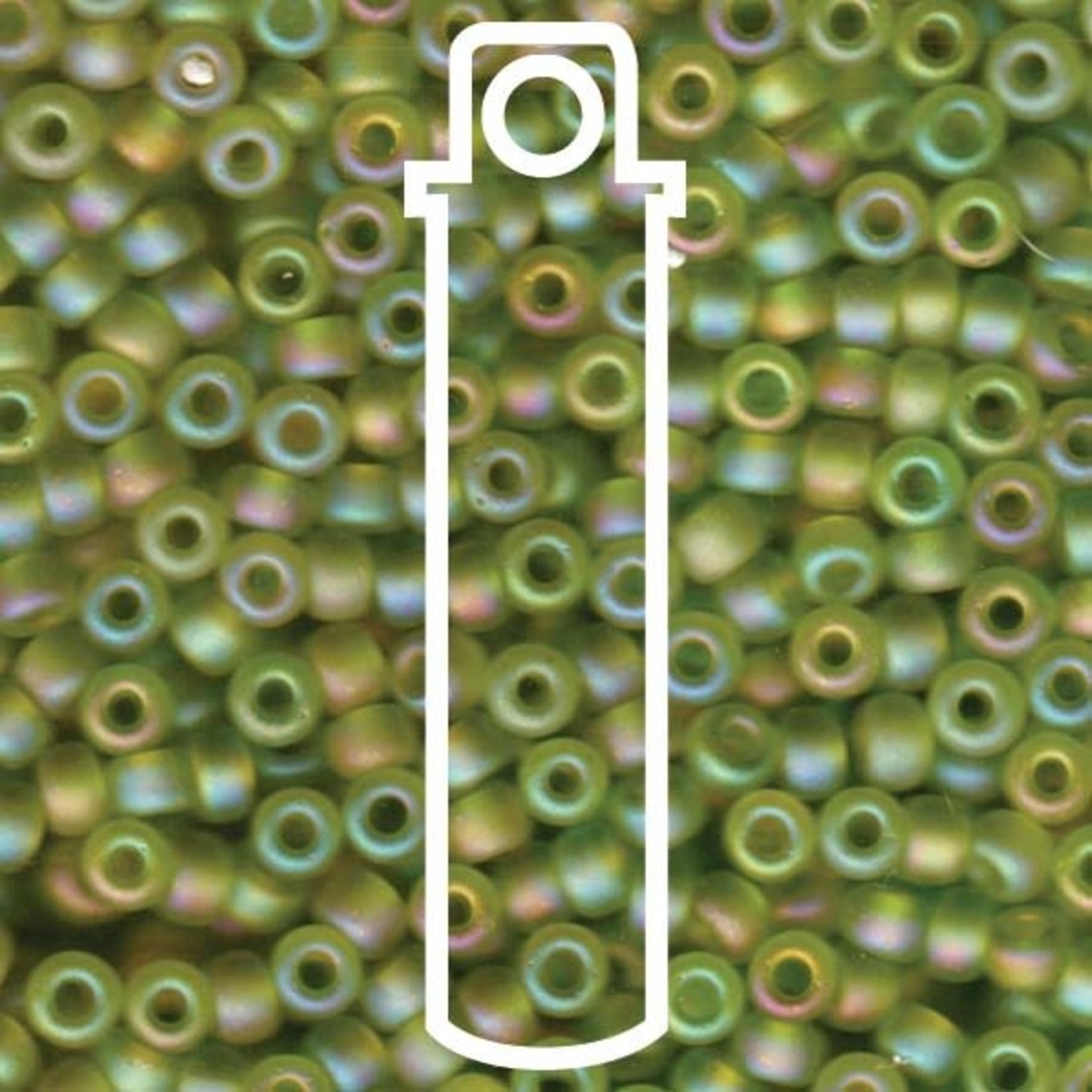 Miyuki Miyuki 6/0 Matte Chartreuse AB Seed Beads - 20gm Tube