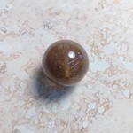 Rutilated Quartz Round 16mm Bead