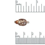 Antique Copper Plated Box Clasp 17x10mm Nickel-Free