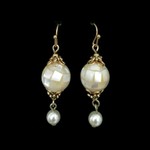 Bead Inspirations Mosaic Pearl Earrings - Ready to Wear