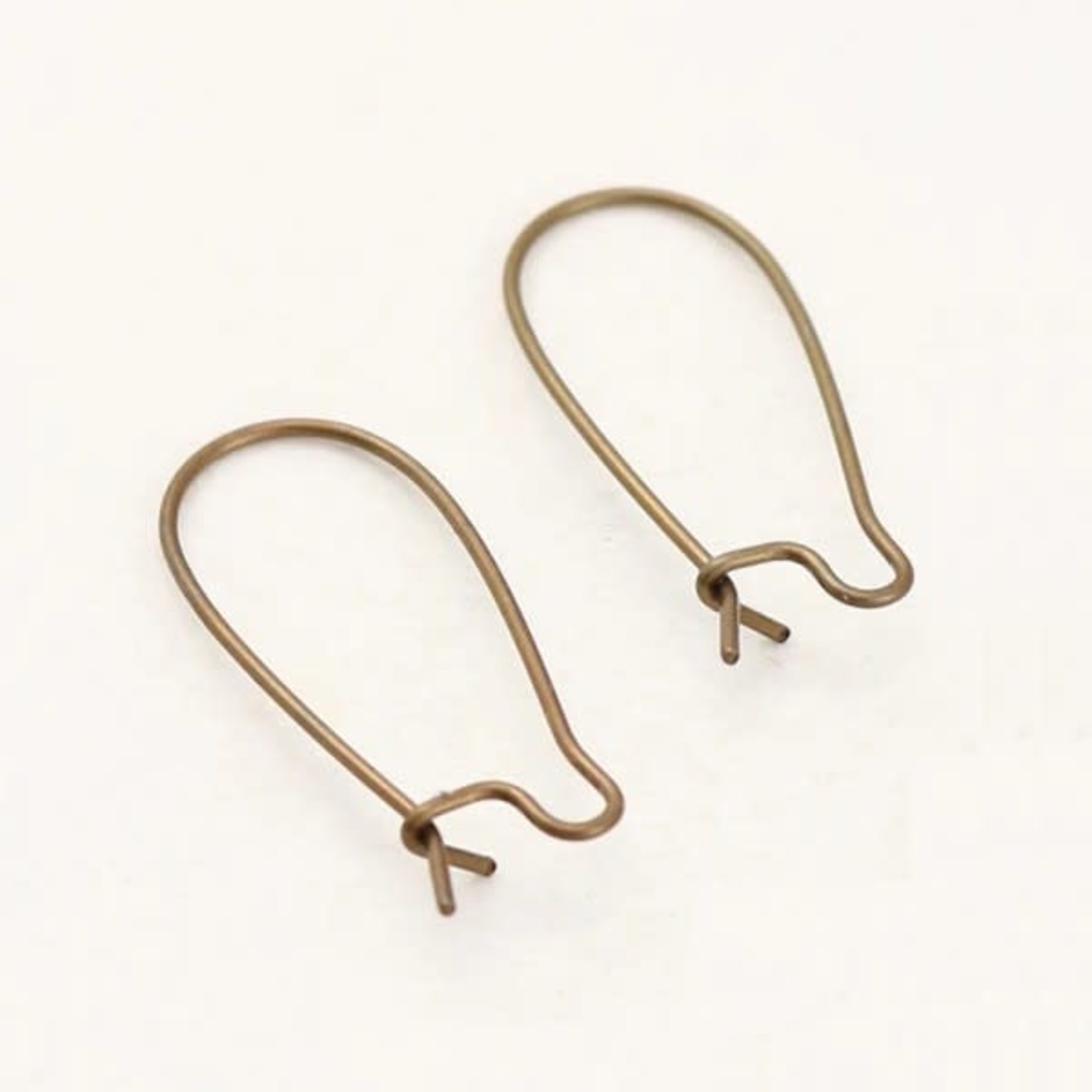 Vintaj Vintaj Brass Arched Medium Ear Wire - Pair