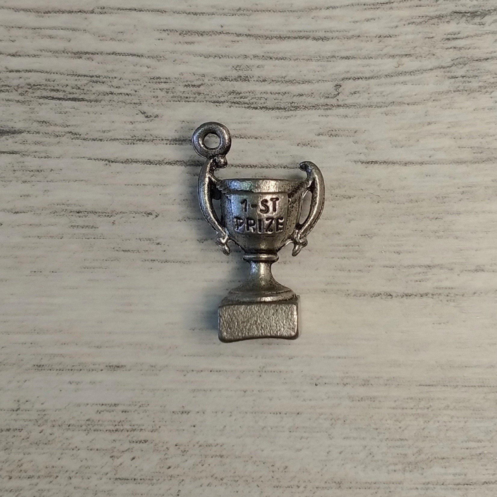 Trophy Pewter Charm