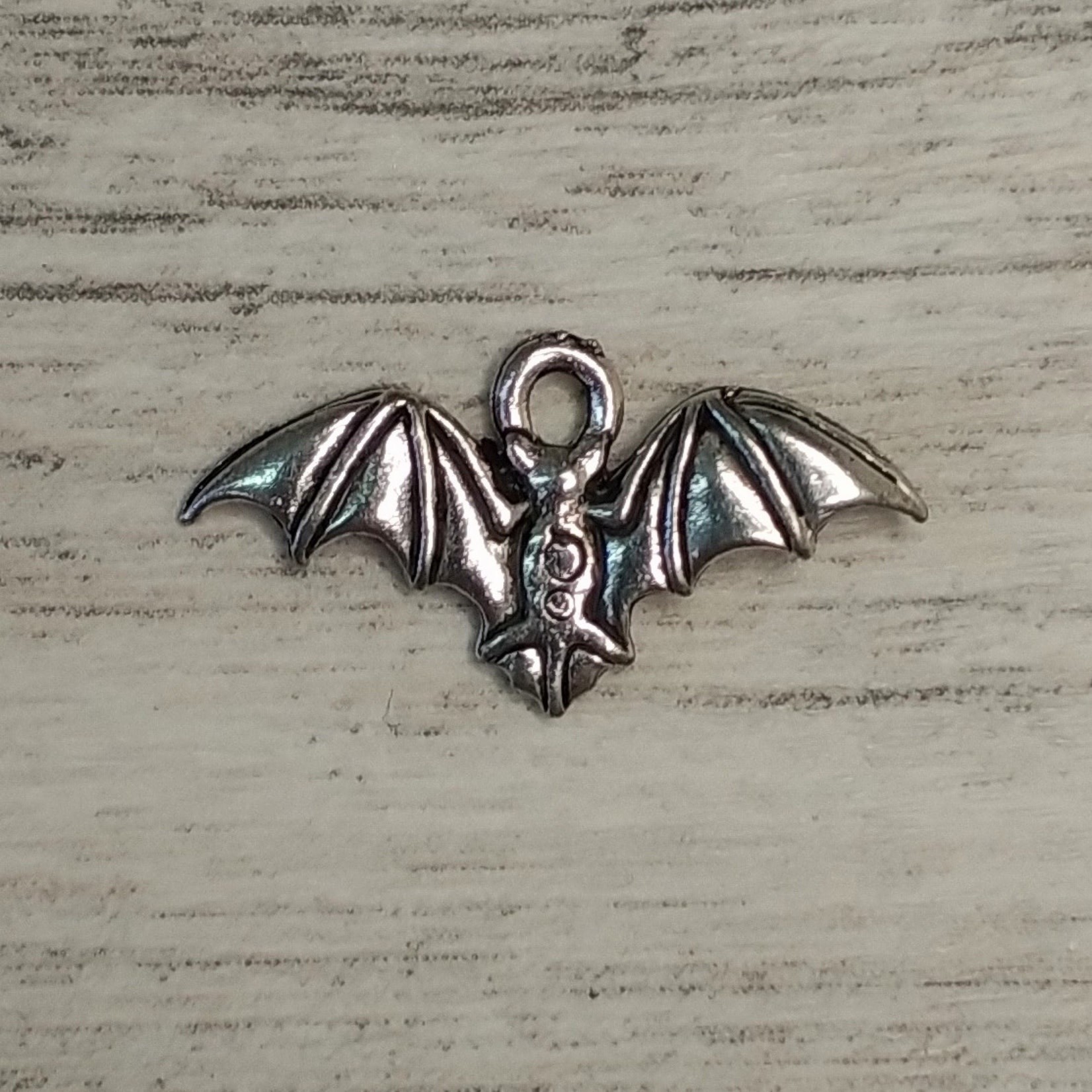 Bat Pewter Charm