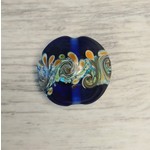 Atlantis 20mm Lentil Glass Bead