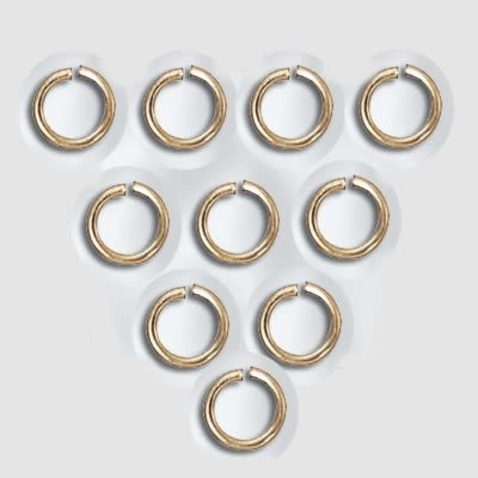 Gold Filled 5mm 20ga Open Jump Ring - 10 Pieces