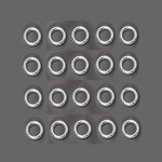 Sterling Silver 5mm Open Jump Ring - 20 Pieces