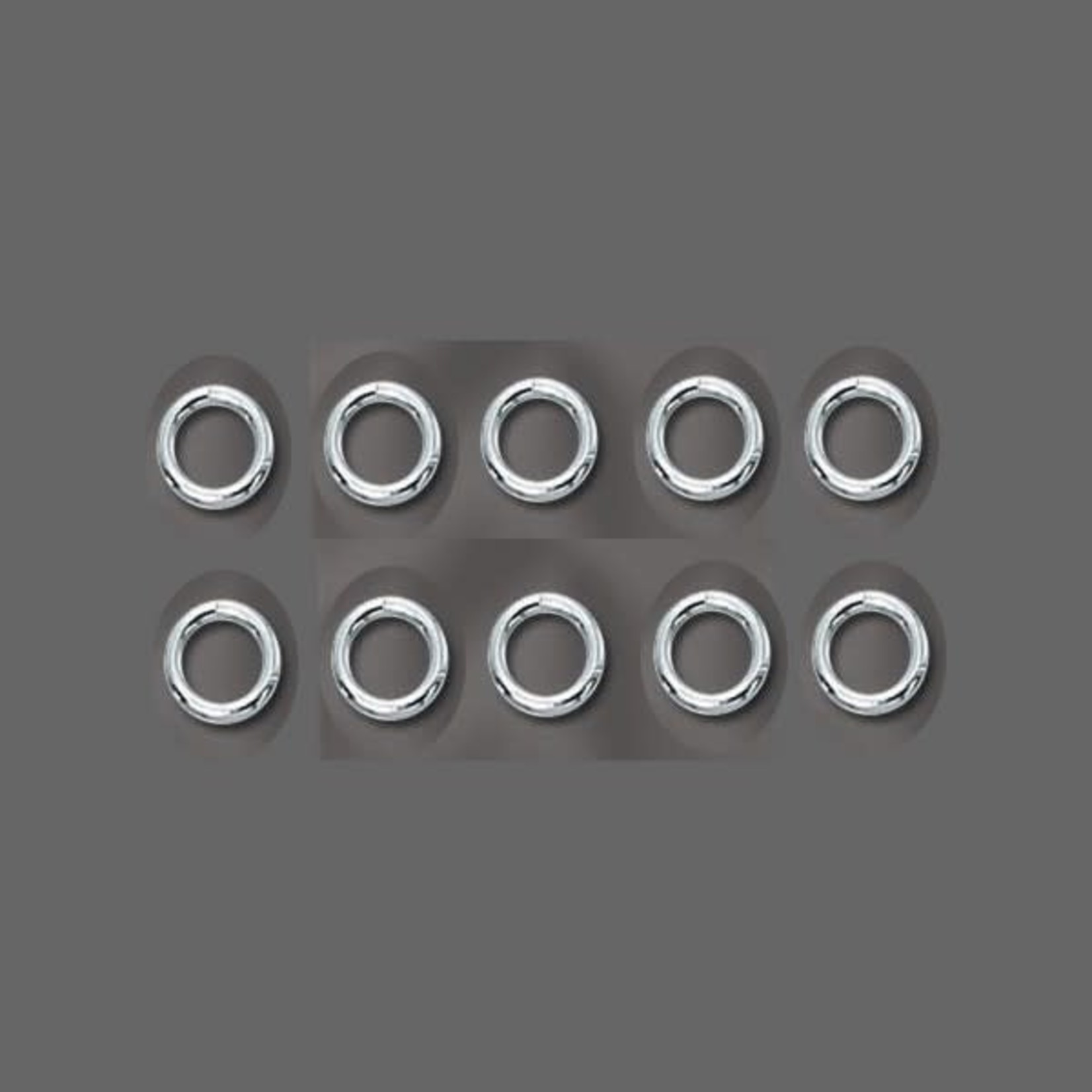 Sterling Silver 5mm Open Jump Ring - 10 Pieces