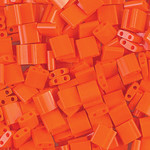 Tila Beads 5mm Opaque Orange