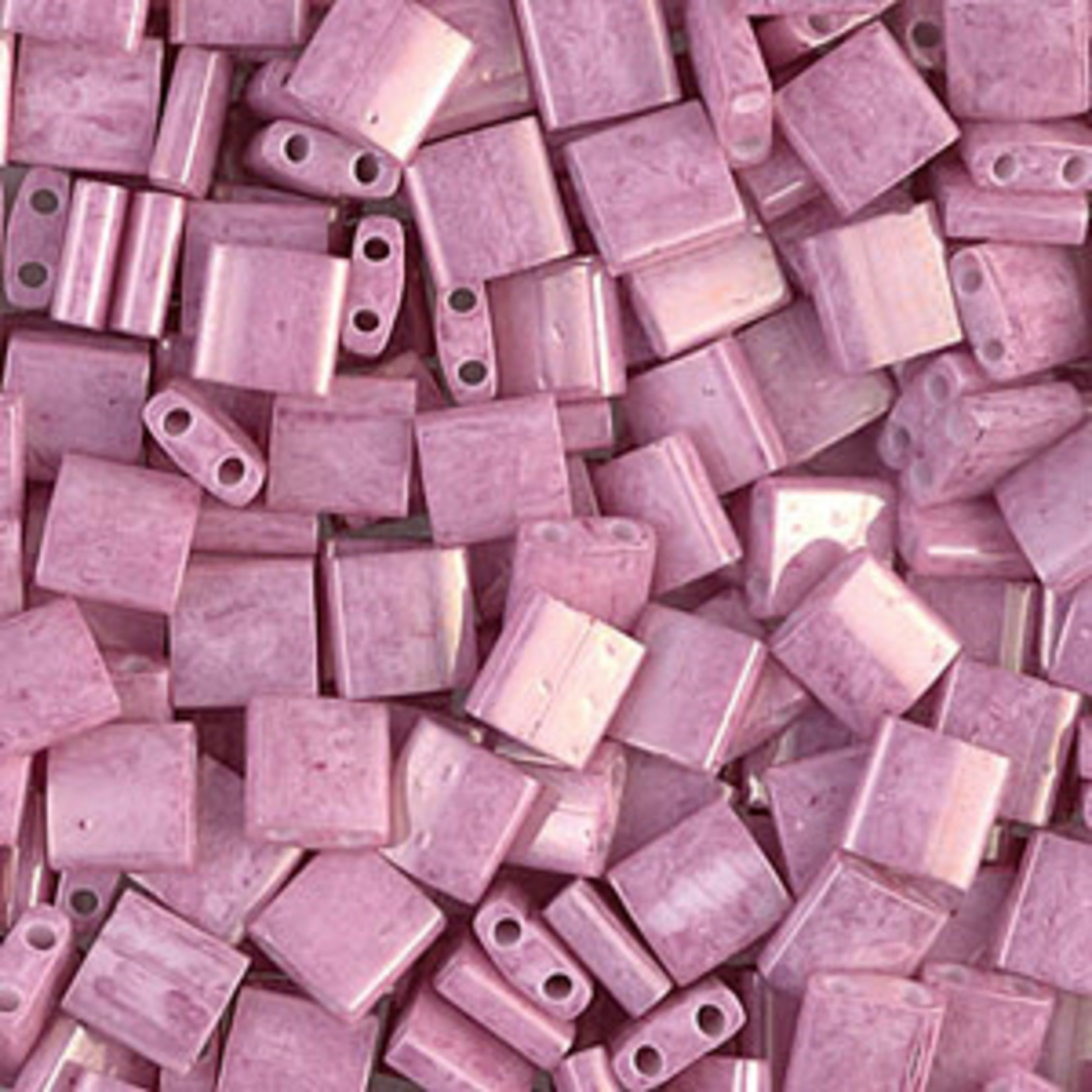Tila Beads 5mm Opaque Antique Rose Luster