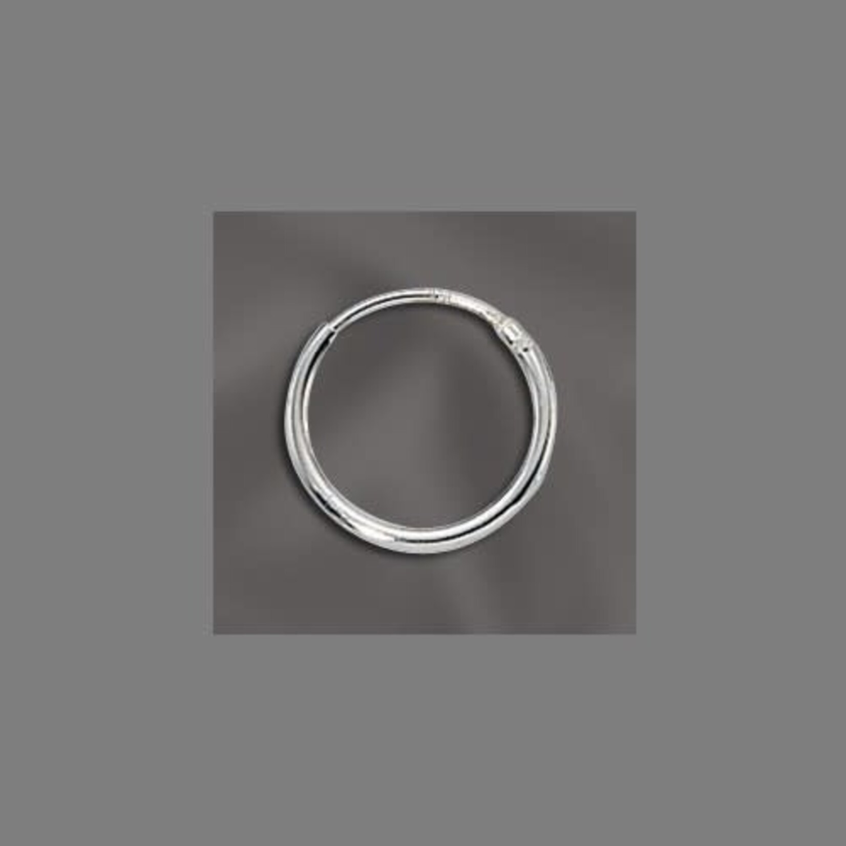 Sterling Silver 12mm Endless Hoop - Single