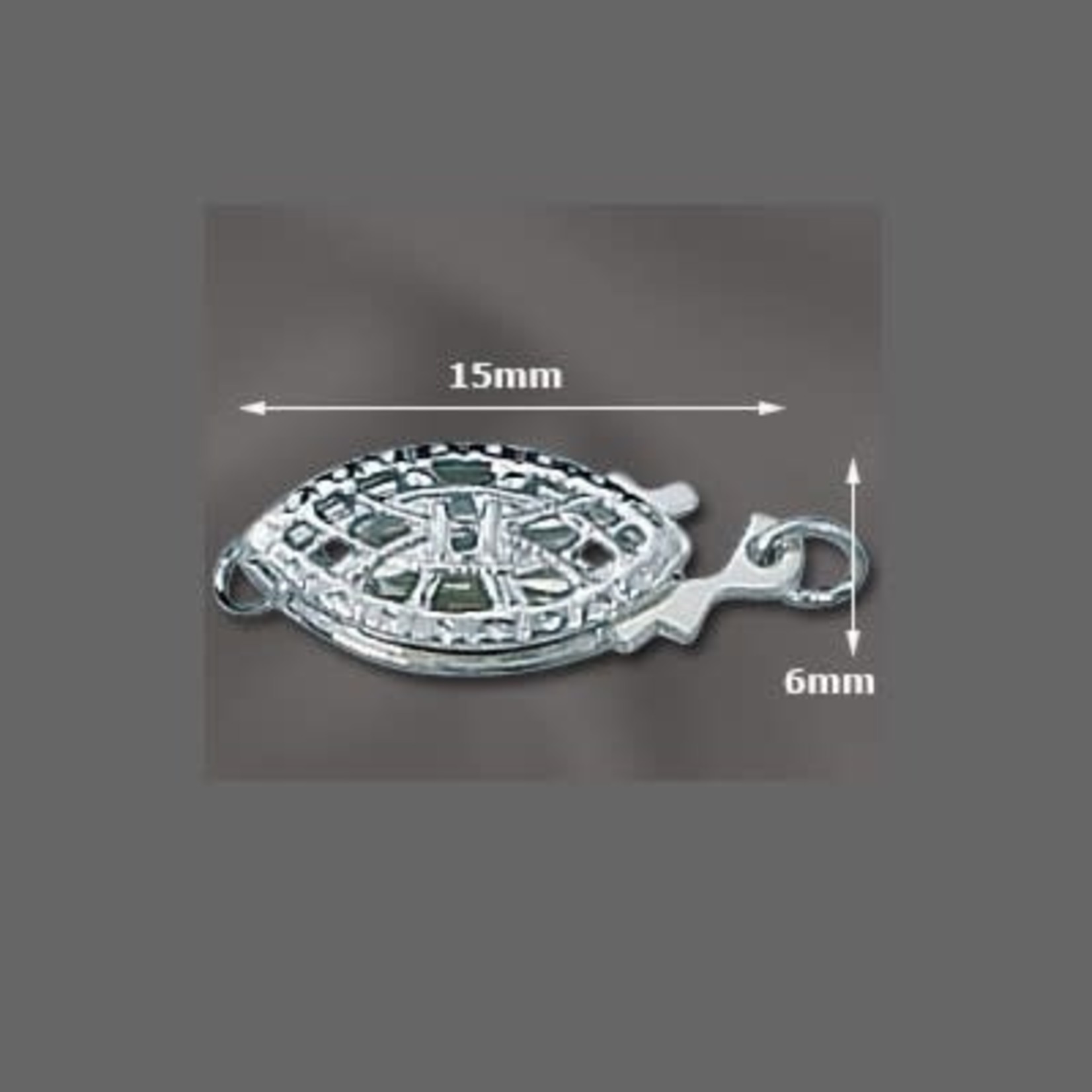 Sterling Silver Pearl Clasp