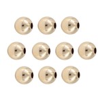 Gold Filled Smooth 5mm Round Bead - 10 Pieces
