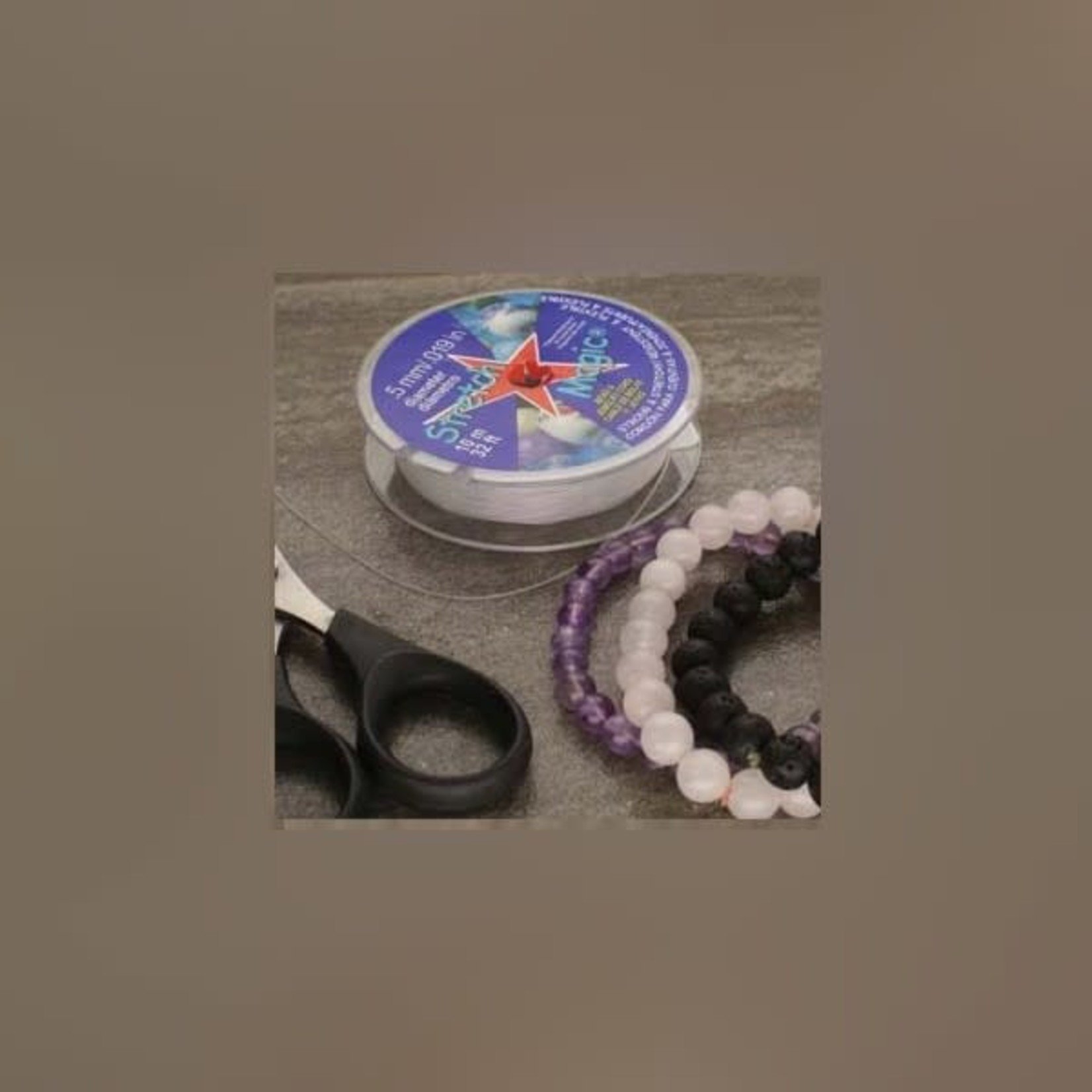 Stretch Magic Bead & Jewelry Cord .5mm Pearl 10M