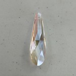 Crystal Drop Small 49x16mm Champagne