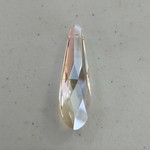 Crystal Drop Small 50x15mm Champagne