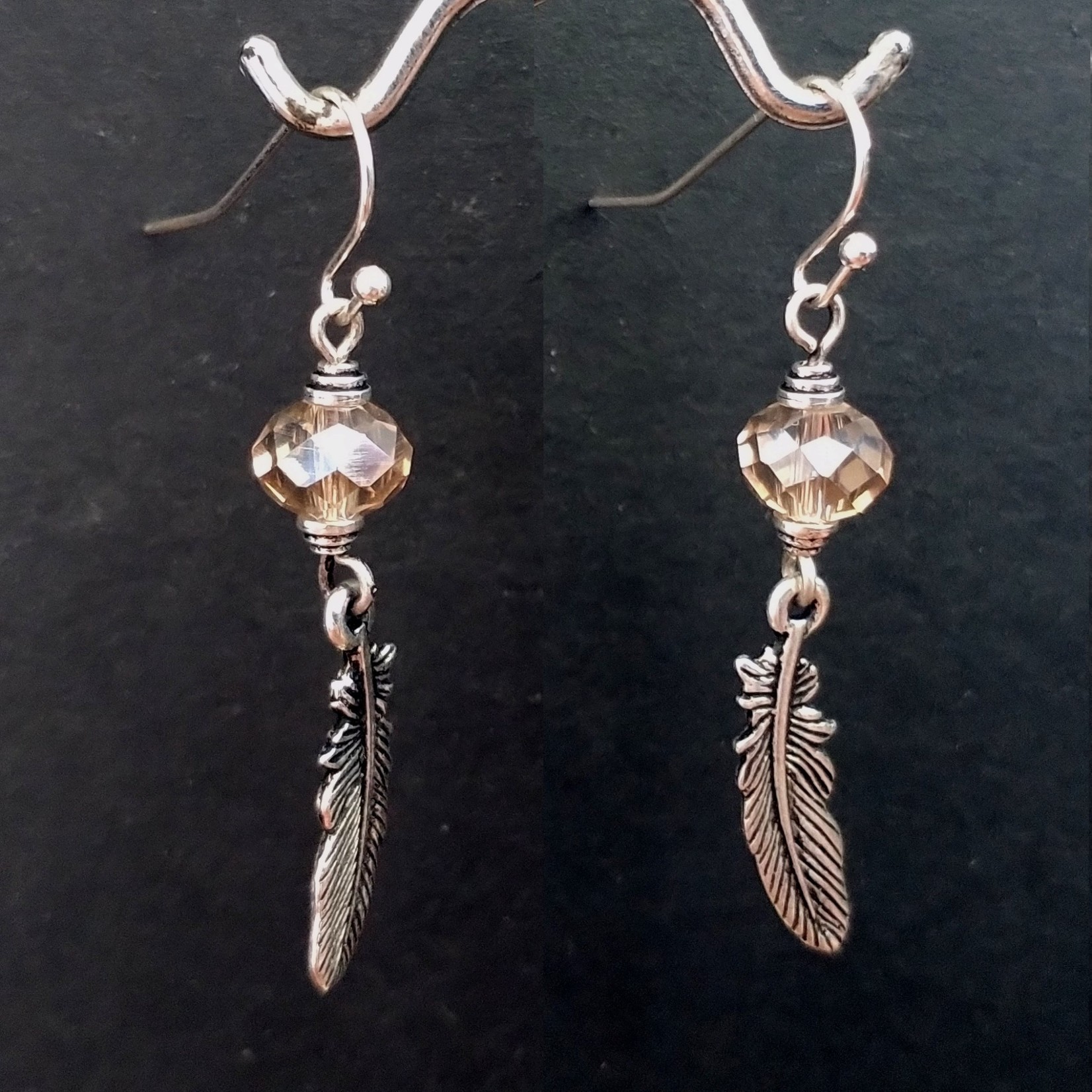 Plumage Golden Shadow Earring Kit