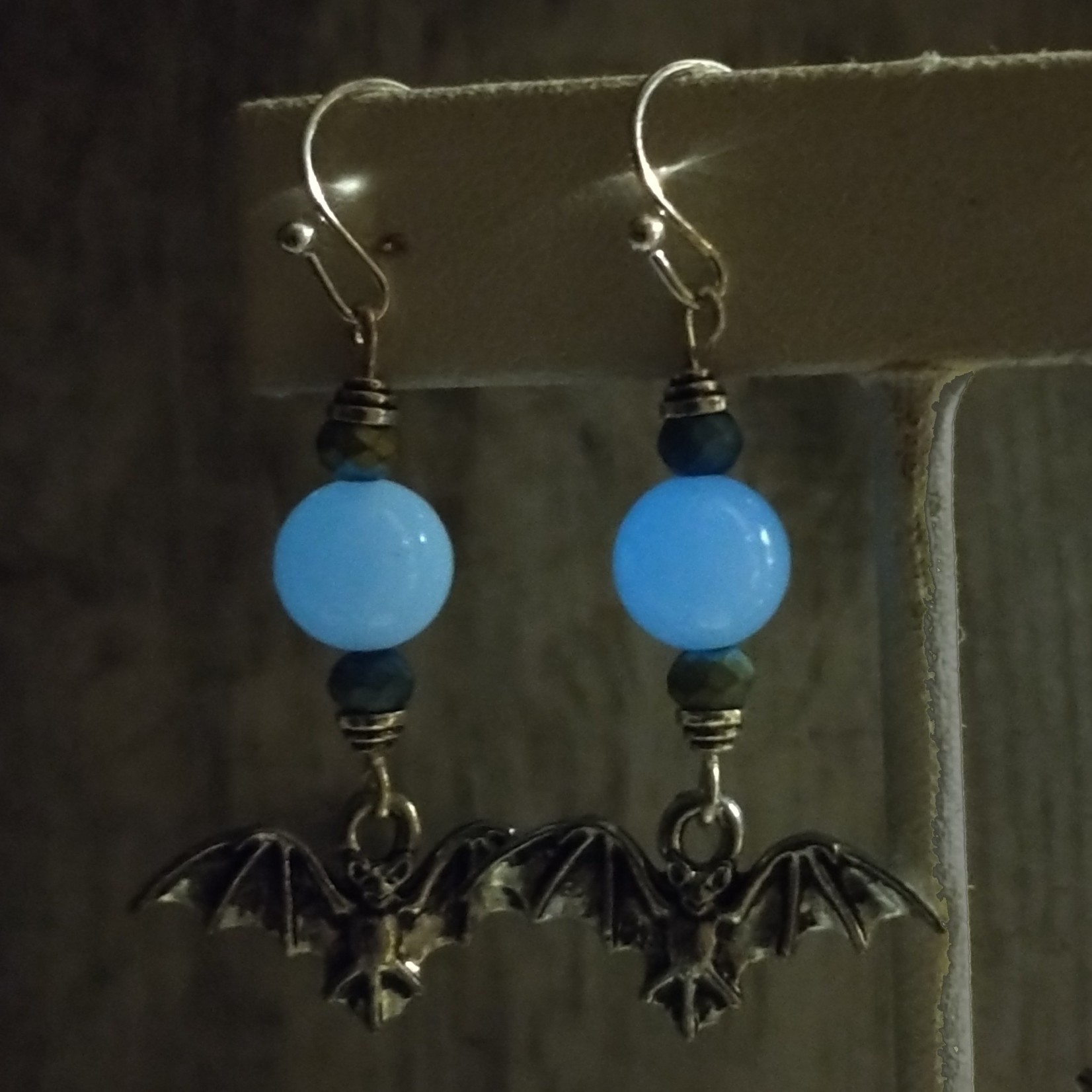 Glow in the Dark Bat Earrings - Ready to Wear