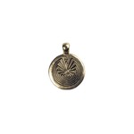 Man in Maze Symbol of Life Pewter 15mm Pendant