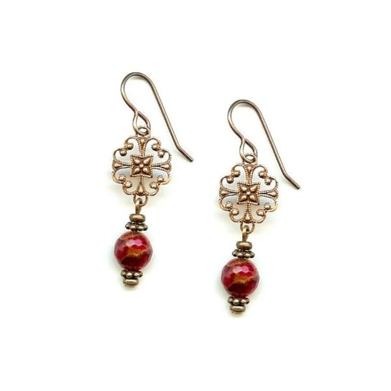 Bead Inspirations Ruby Wednesday Earring Kit