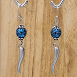 Bead Inspirations Blue Ice Earrings